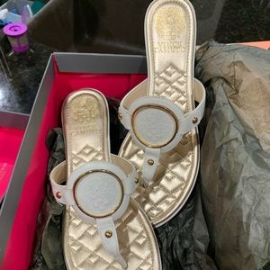 NEW Vince Camuto white sandals